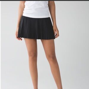 lululemon athletica Black Mini Skirt